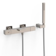 Ensemble douche bain-douche thermostatique Acier - TRES 19017469AC