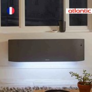 Radiateur électrique Atlantic DIVALI NEO Plinthe 1500W Gris étoilé