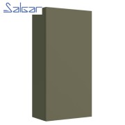 Module de salle de bains 1 porte Infinity Green Satin - SALGAR 112575