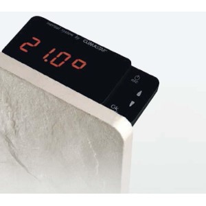 Radiateur à inertie Touch Silicium Terre Lunaire 800W Carré - Valderoma TL0800T