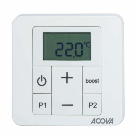 Sèche-serviette soufflant ACOVA - ALTAI SPA + AIR eau chaude 1861W (861W+1000W) SY-176-050/IFS