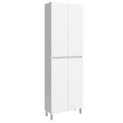 Colonne Infinity 60X181X24 4 Portes White Satin - SALGAR 112583