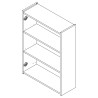 Module INFINITY 60X84 2 portes white gloss - SALGAR 106301