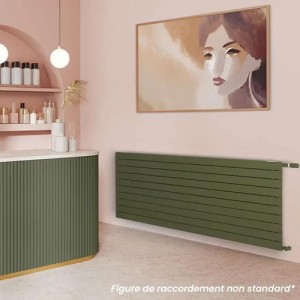 Ventilo-Radiateur chauffage central 3180W horizontal Fassane Neo - Acova VNX2-066-140-BF