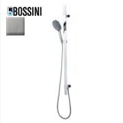 Ensemble barre de douche et douchette nickel satiné Mixa - Bossini D48002094