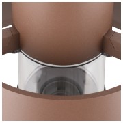 Lampadaire extérieur rouille PHOTONI 75 E27 13W - SLV 1007580