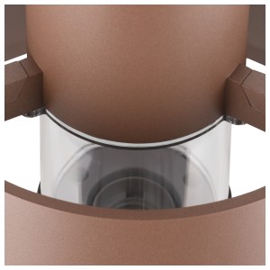 Lampadaire extérieur rouille PHOTONI 75 E27 13W - SLV 1007580