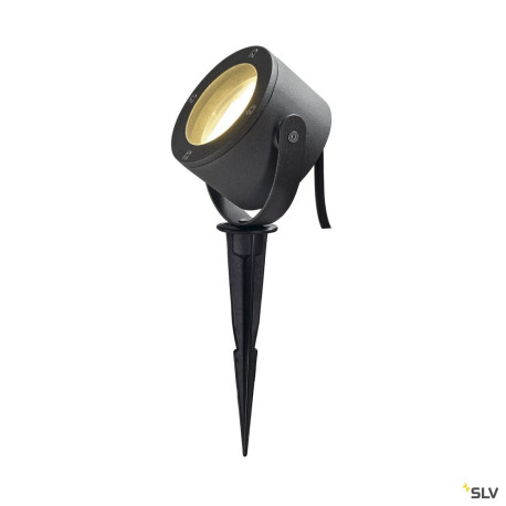 Projecteur extérieur simple anthracite SITRA 360 SPIKE GX53 max. 9W IP44 - SLV 231525