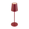 Lampe à poser sans fil rouge VINOLINA TWO IP65 TOUCH - SLV 1007694