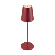 Lampe à poser sans fil rouge VINOLINA TWO IP65 TOUCH - SLV 1007694