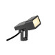 Spot piquet extérieur carré noir 3000K LED Synawide ip65 - SLV 1008479