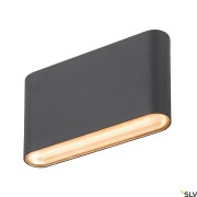 Applique murale noire LED OVAL 14 WL 2700/3000 K 6W - SLV 1007142