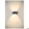 Applique murale noire LED OVAL 14 WL 2700/3000 K 6W - SLV 1007142