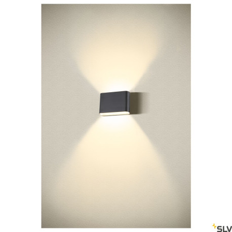 Applique murale noire LED OVAL 14 WL 2700/3000 K 6W - SLV 1007142
