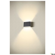 Applique murale noire LED OVAL 14 WL 2700/3000 K 6W - SLV 1007142