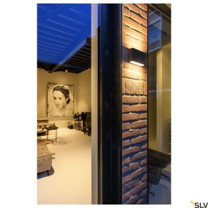 Applique murale noire LED OVAL 14 WL 2700/3000 K 6W - SLV 1007142