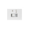 Applique murale extérieure noire LED D-RING S 2700/3000K IP65 - SLV 1007911