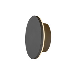 Applique murale extérieure noire LED D-RING S 2700/3000K IP65 - SLV 1007911