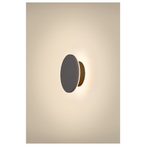 Applique murale extérieure noire LED D-RING S 2700/3000K IP65 - SLV 1007911