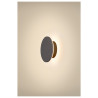 Applique murale extérieure noire LED D-RING S 2700/3000K IP65 - SLV 1007911
