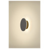 Applique murale extérieure noire LED D-RING S 2700/3000K IP65 - SLV 1007911