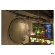 Spot intérieur noir pour rail 3 allumages ALTRA DICE TRACK carré GU10 max - SLV 152320