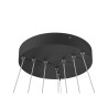 Suspension triple noire LED ONE FLAT 58W IP 20 - SLV 1007701