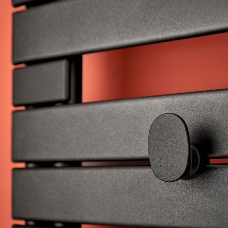 Kit 2 patères ovales pour sèche-serviettes Adélis et Néfertiti - Atlantic 850650