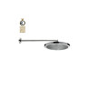 Ensemble pomme de tête et bras de douche 280mm chromé Apice - Bossini H70430I030
