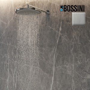 Ensemble pomme de tête et bras de douche 280mm nickel brossé Apice - Bossini H70430I094