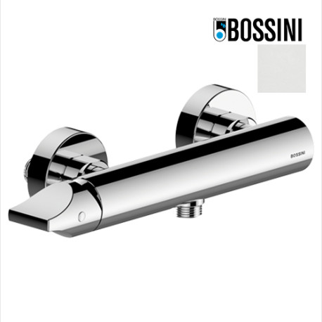 Mitigeur monocommande de douche blanc mat Apice - Bossini Z00514045