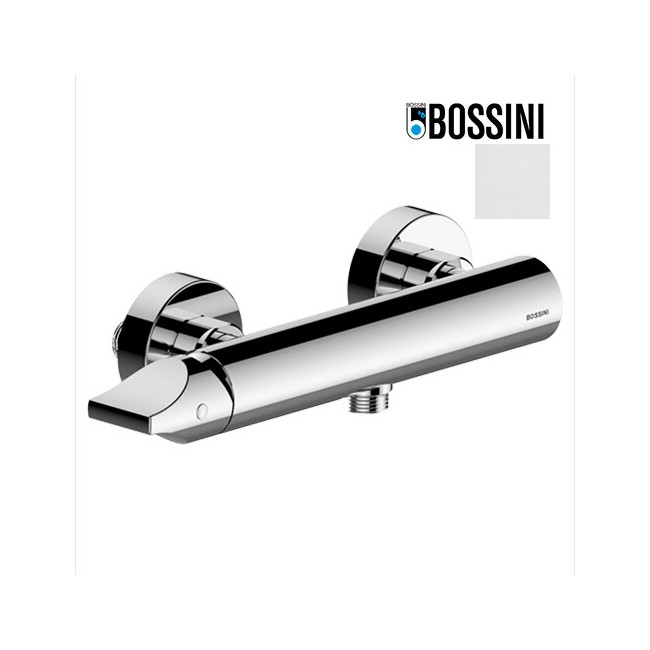 Mitigeur monocommande de douche blanc mat Apice - Bossini Z00514045