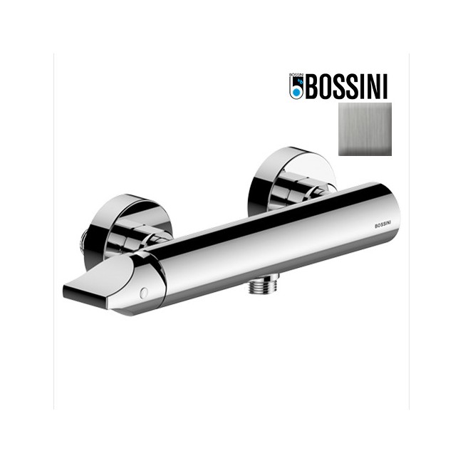 Mitigeur monocommande de douche nickel brossé Apice - Bossini Z00514094