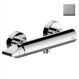 Mitigeur monocommande de douche nickel brossé Apice - Bossini Z00514094
