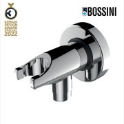 Support douchette en laiton avec prise d'eau chromé Apice - Bossini CE3000030