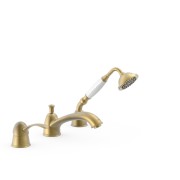 Mitigeur bain pour rebord de baignoire Laiton Vieilli Mat - TRES 24214501LM