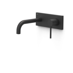 Façade mitigeur lavabo Noir mat - TRES 26230031NM