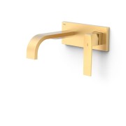 Façade mitigeur lavabo Or Mat 24K - TRES 20230033OM