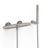Ensemble douche bain-douche thermostatique Acier - TRES 19017439AC