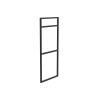 Structure métallique LLOYD HAUTE noir mat 345 x 16 x 790 mm - SALGAR 97720
