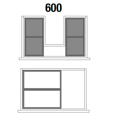 Organisateur de tiroir 1 espace NOIR 160 x 332 x 70 mm - SALGAR 104592