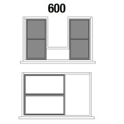 Organisateur de tiroir 1 espace NOIR 160 x 332 x 70 mm - SALGAR 104592