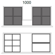 Organisateur de tiroir 1 espace NOIR 160 x 332 x 70 mm - SALGAR 104592