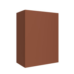 Module ALLIANCE 300 réversible 1 porte avec système push TERRACOTA - SALGAR 103607
