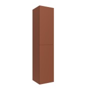 Colonne ALLIANCE 1600 Réversible 2 portes push TERRACOTA 350 x 1600 x 349 mm - SALGAR 103609