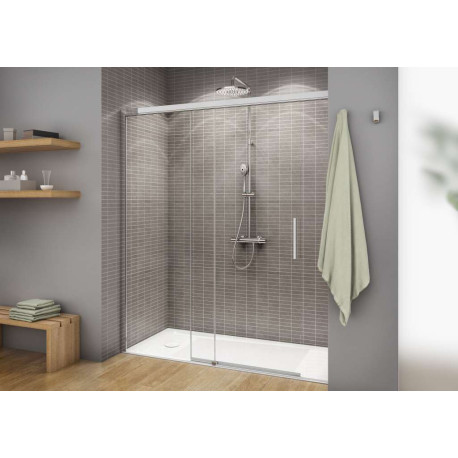 Receveur extra plat à poser1800 x 80 Neo Daiquiri Blanc - ROCA A276167000