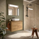 Ensemble Salle De Bains Noja 80 2 Portes Chêne Africain - SALGAR 105559