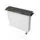 Réservoir pour robinetterie de rebord de baignoire BLACKMAT (noir mat) - TRES 20024501NM