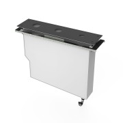 Réservoir pour robinetterie de rebord de baignoire BLACKMAT (noir mat) - TRES 20024501NM 