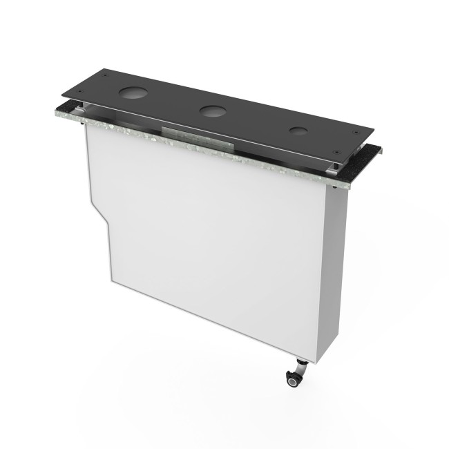 Réservoir pour robinetterie de rebord de baignoire BLACKMAT (noir mat) - TRES 20024501NM 